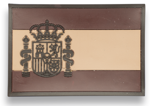 Parche goma Espa�a Arido. (5.4 x 3.4cm)