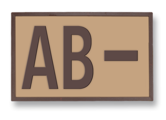 Parche T�ctico goma ( AB- ) TANavaja