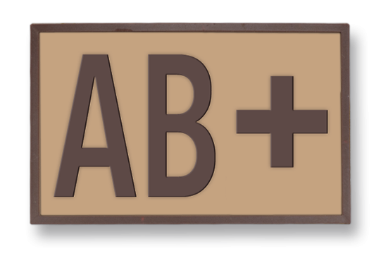 Parche T�ctico goma ( AB +) TANavaja