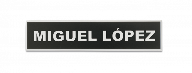 Tira de Pecho para Nombre