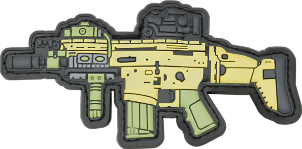 Parche barbaric arma