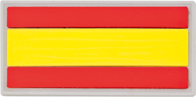 Parche Espa�a 6x3 cm con velcro