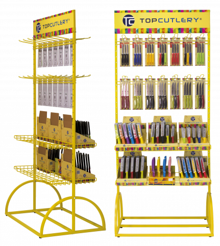 Display VERTICAL METALICO TOP CUTLERY