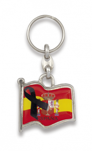 Llavero BANDERA  ESPA�A  LAZO