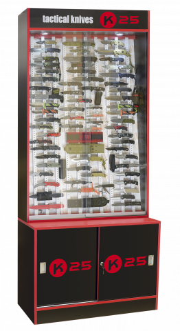 Vitrina K25 EVO con luz y cierre