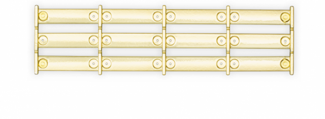 Armazon pasador diario 12 hueco plastico