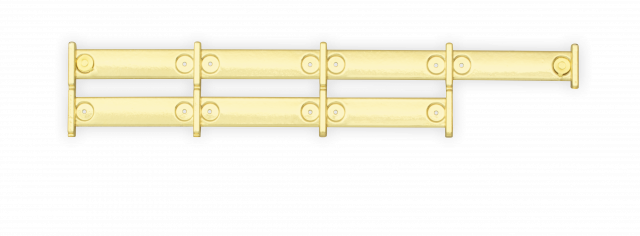 Armazon pasador diario 7 hueco plastico