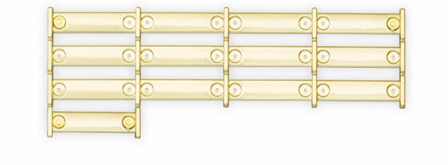 Armazon pasador diario 13 hueco plastico Armazon pasador diario 13 hueco plastico