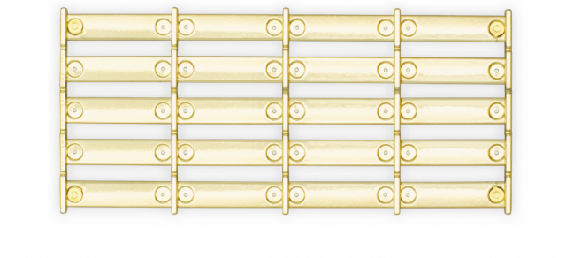 Armazon pasador diario 20 hueco plastico