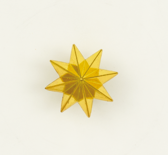 Estrella de 8 puntas metálica