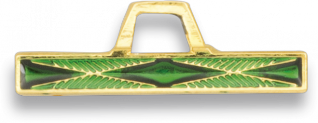 Barra Comienzo Verde Distintivo Monta�a