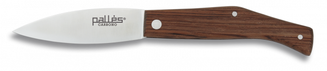 Navaja PALLES N �00.Madera.Carbono. 7 cm