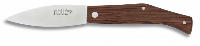 Navaja PALLES N �0.Madera.Carbono. 8 cm