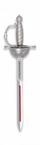 Espada Zinc conquistadores.18 cm  TOLE10