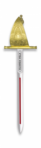 Espada zinc GUARDA VELA.17.5 cm. TOLE10