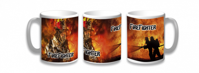 Taza Ceramica Fire Fighter