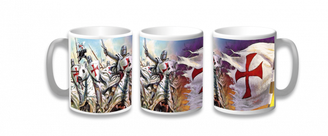 Taza Ceramica Templarios