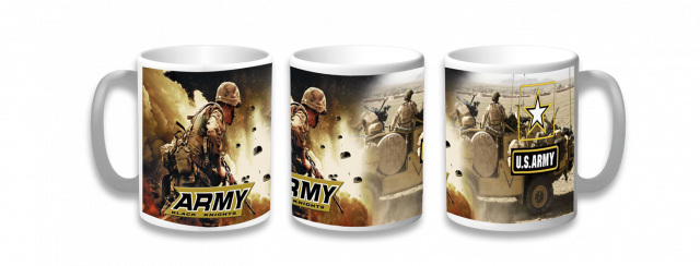 Taza Ceramica Army