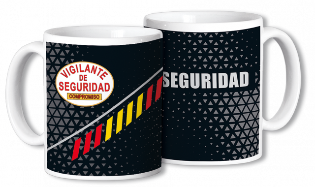 Taza ceramica VIGILANTE DE SEGURIDAD