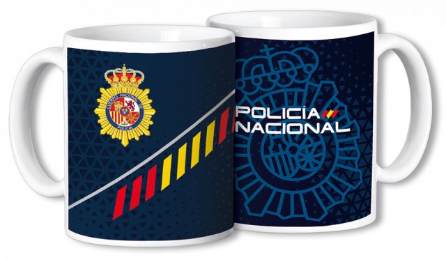 Taza ceramica POLICIA NACIONAL
