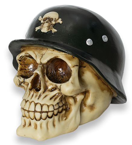 Calavera de resina BONES