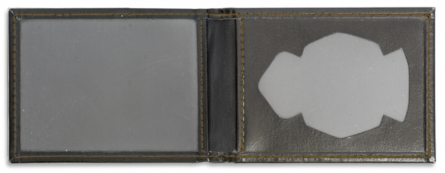 Cartera porta placa Barbaric. Pol. Nac.