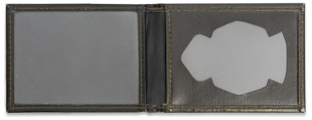 Cartera porta placa Barbaric. Pol. Nac.