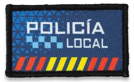 Parche Policia Local 4.2 *7.0 cm con vel