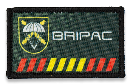 Parche Bripac 4.2 *7.0 cm con velcro