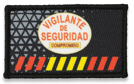 Parche Seguridad Privada 4.2 *7.0 cm con