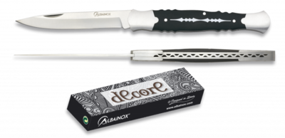 Navaja ALBAINOX cacha negra hoja 8.8 cm