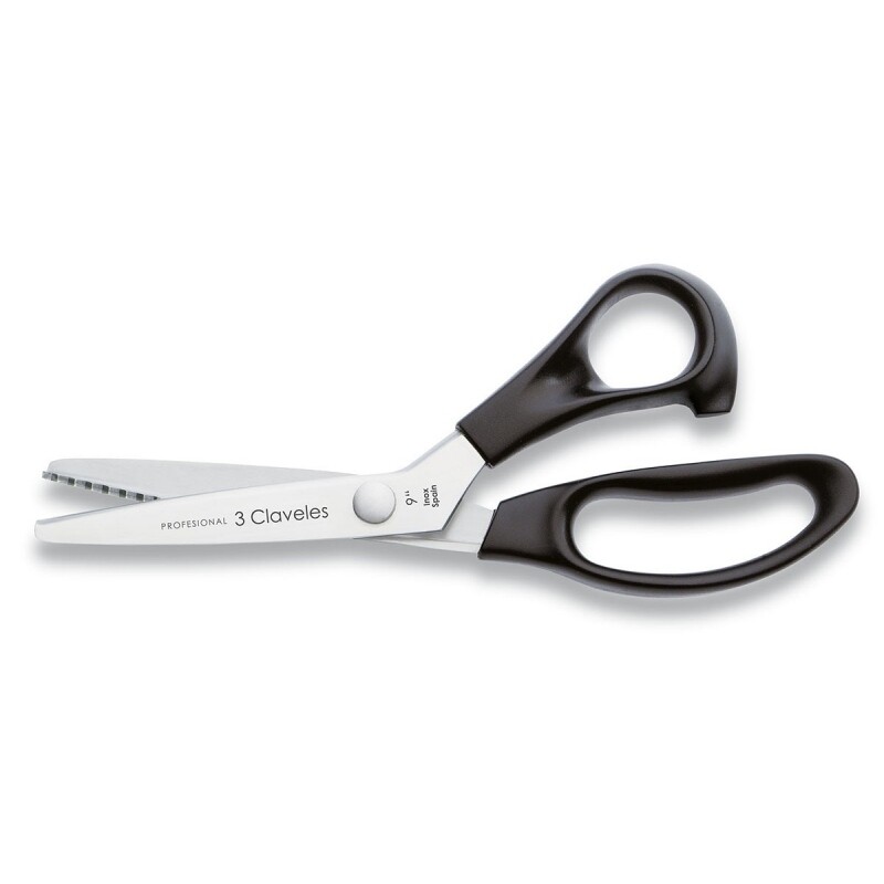 TIJERA ZIG ZAG INOX M.NYLON 9 pulg B 3C