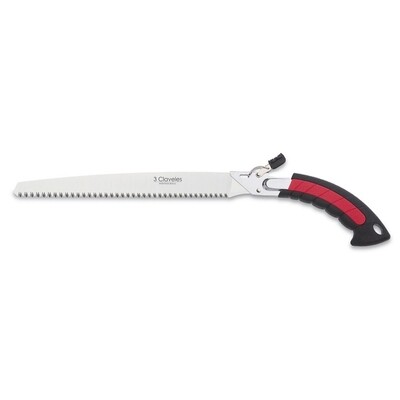 SERRUCHO DE CORTE POR TRACCI�N CON FUNDA - HOJA RECTA 30 cm 3C
