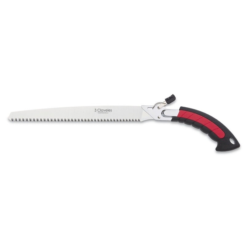 SERRUCHO DE CORTE POR TRACCI�N CON FUNDA - HOJA RECTA 30 cm 3C