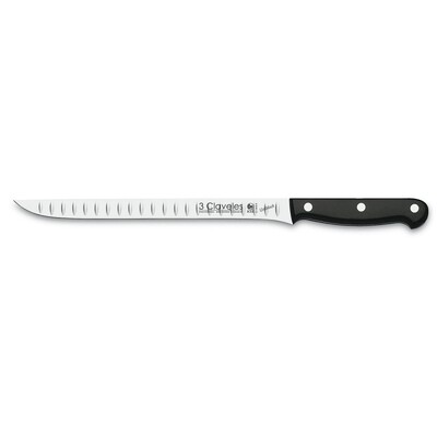 CUCHILLO JAMONERO ALVEOLADO UNIBLOCK 24 cm - 9,5 pulg D 3C