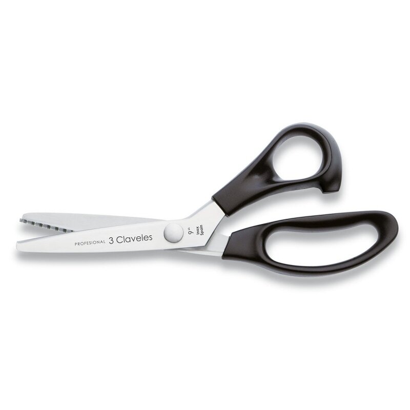 TIJERA ZIG ZAG INOX M.NYLON 9 pulg B 3C