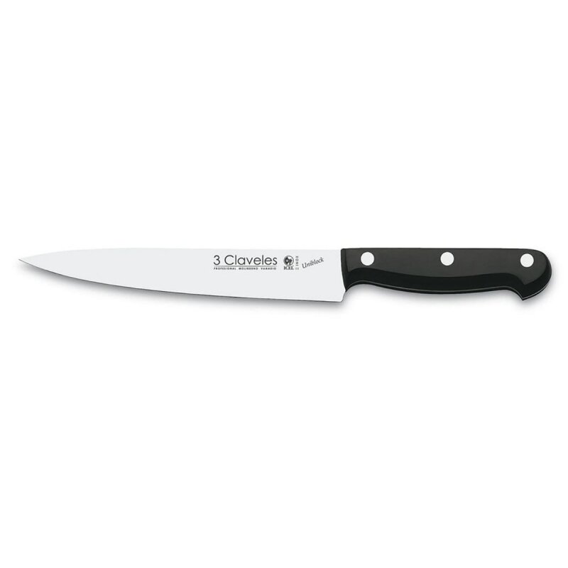 CUCHILLO FILETEAR PESCADO UNIBLOCK 17 cm - 6,5 pulg D 3C