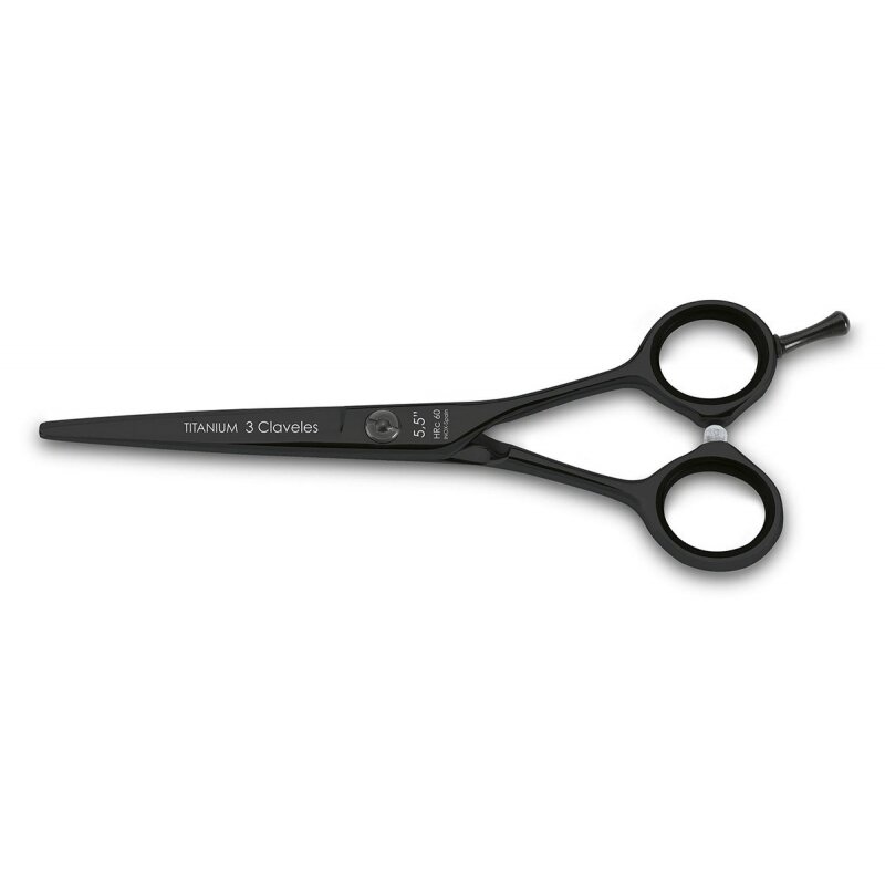 TIJERA PELUQUERIA TITANIUM 5,5 pulg E 3C