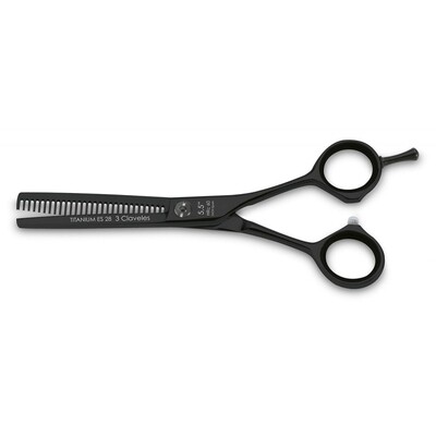 TIJERA PELUQUERIA TITANIUM ES 28 5,5 pulg E 3C