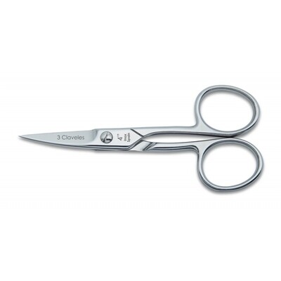 TIJERA UÑAS CURVA INOX 4 pulg D 3C