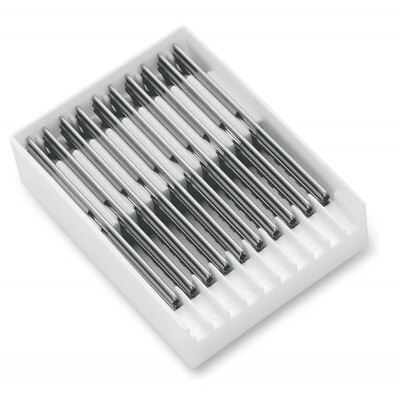 10 CUCHILLAS PARA NAVAJA ERGONOMICA 3C