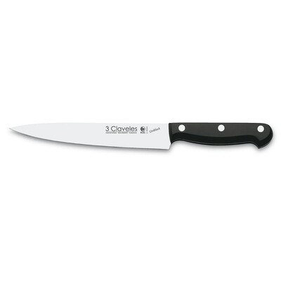 CUCHILLO FILETEAR PESCADO UNIBLOCK 17 cm - 6,5 pulg D 3C