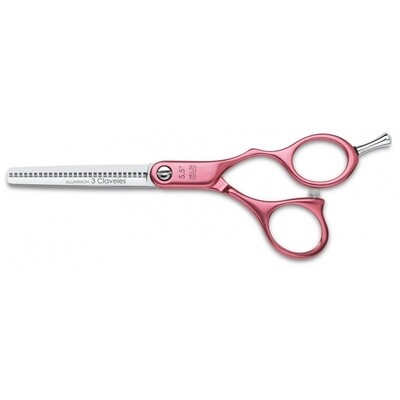 TIJERA DURALUMINIO ROSA ES 28 5.5 pulg D 3C
