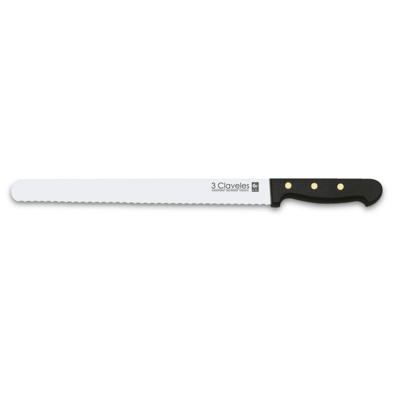 CUCHILLO PASTEL I.POM DENTADO 30 cm - 12 pulg D 3C