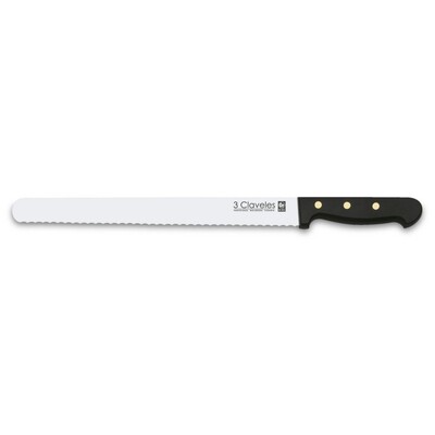 CUCHILLO PASTEL I.POM DENTADO 30 cm - 12 pulg D 3C