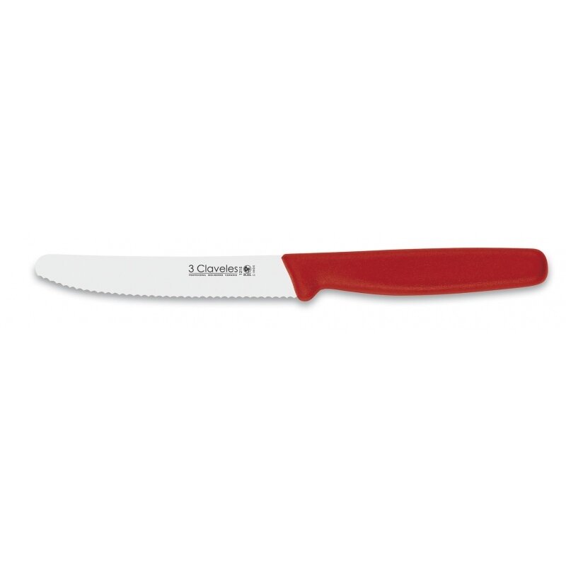 CUCHILLO MESA ROJO I.PL. 11 cm FH 3C