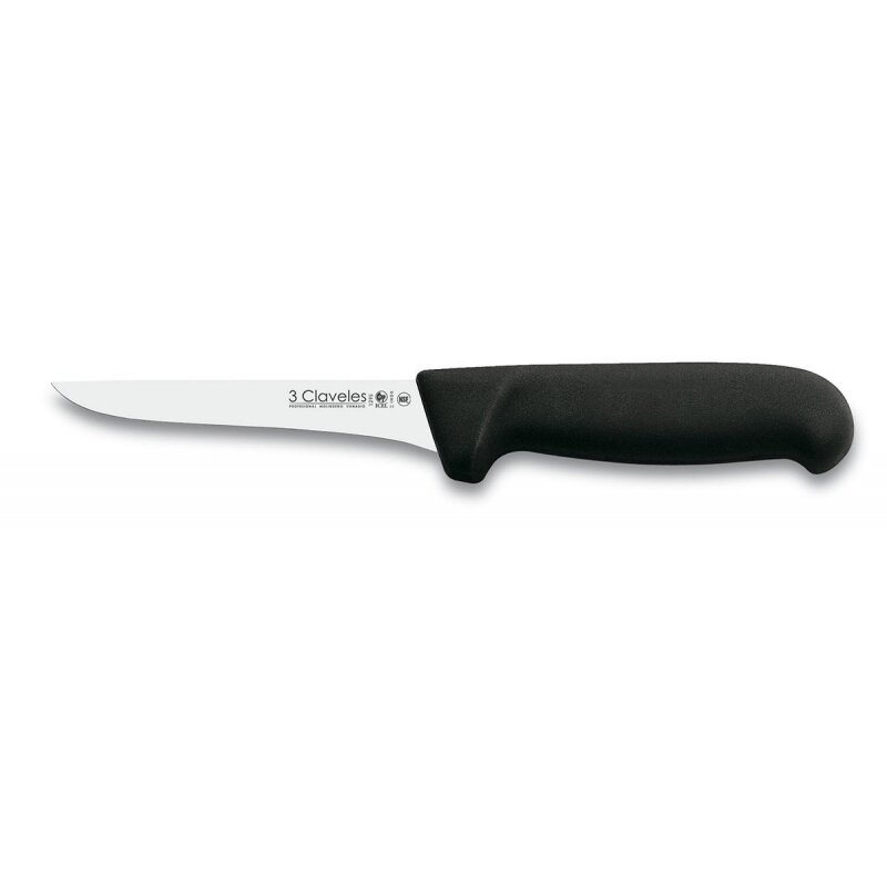 CUCHILLO DESHUESAR POLIPROPILENO NEGRO 15 cm - 6 pulg FH 3C