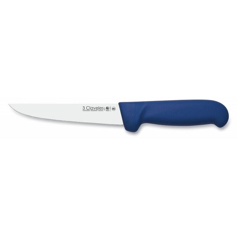 CUCHILLO DESHUESAR POLIPROPILENO AZUL 15 cm - 6 pulg FH 3C