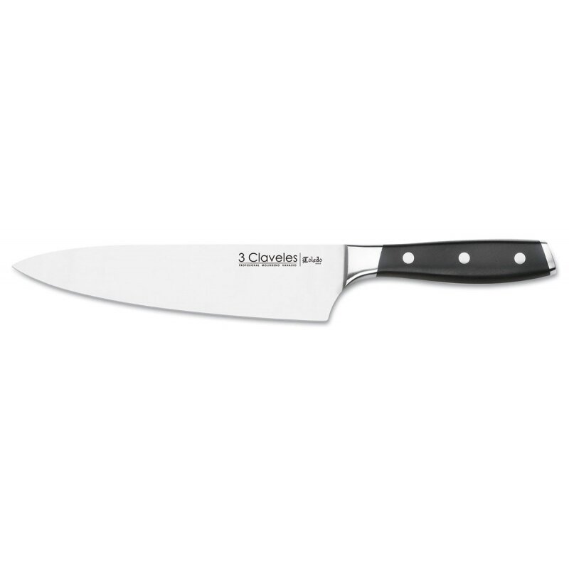 CUCHILLO FORJADO COCINERO TOLEDO 20 cm - 8 pulg E 3C