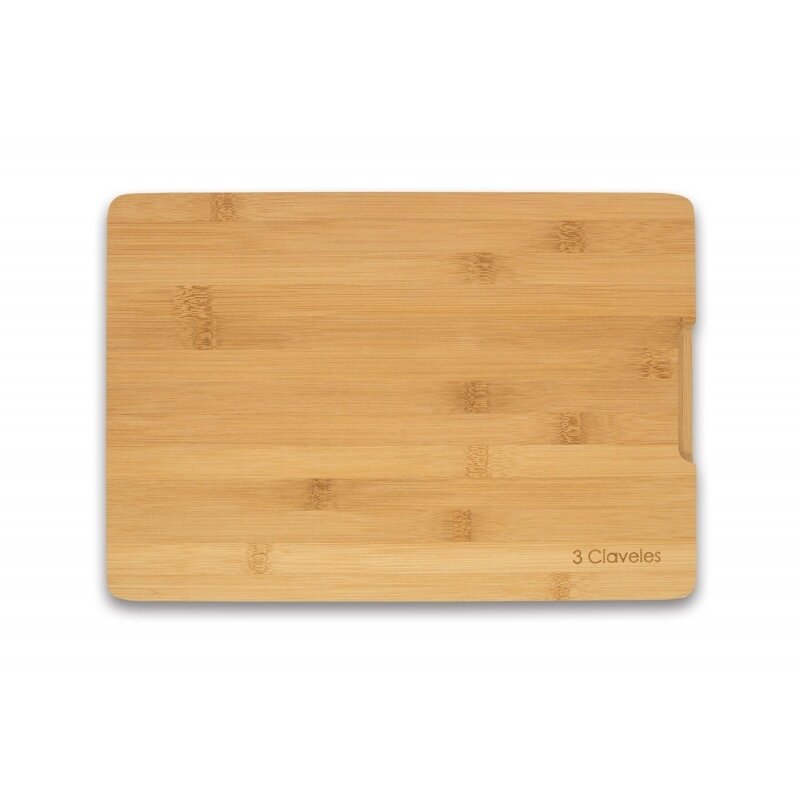 TABLA DE CORTE BAMBU 33CM X 23CM X 2CM 3C TABLA DE CORTE BAMBU 33CM X 23CM X 2CM 3C